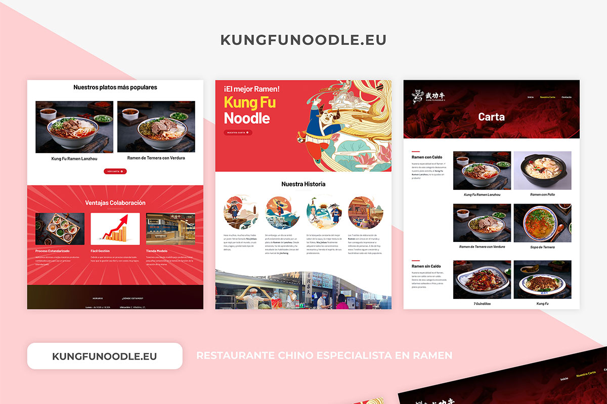 kung fu noodle web portada